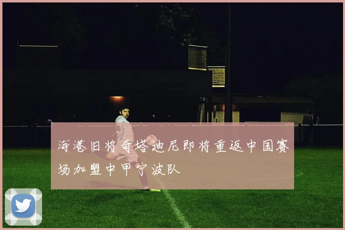 海港旧将奇塔迪尼即将重返中国赛场加盟中甲宁波队