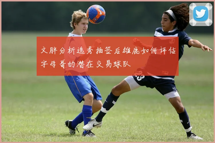 文胖分析选秀抽签后雄鹿如何评估字母哥的潜在交易球队